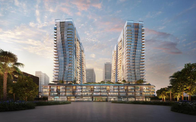 Công trường dự án The Opera Residence (Metropole Thủ Thiêm)