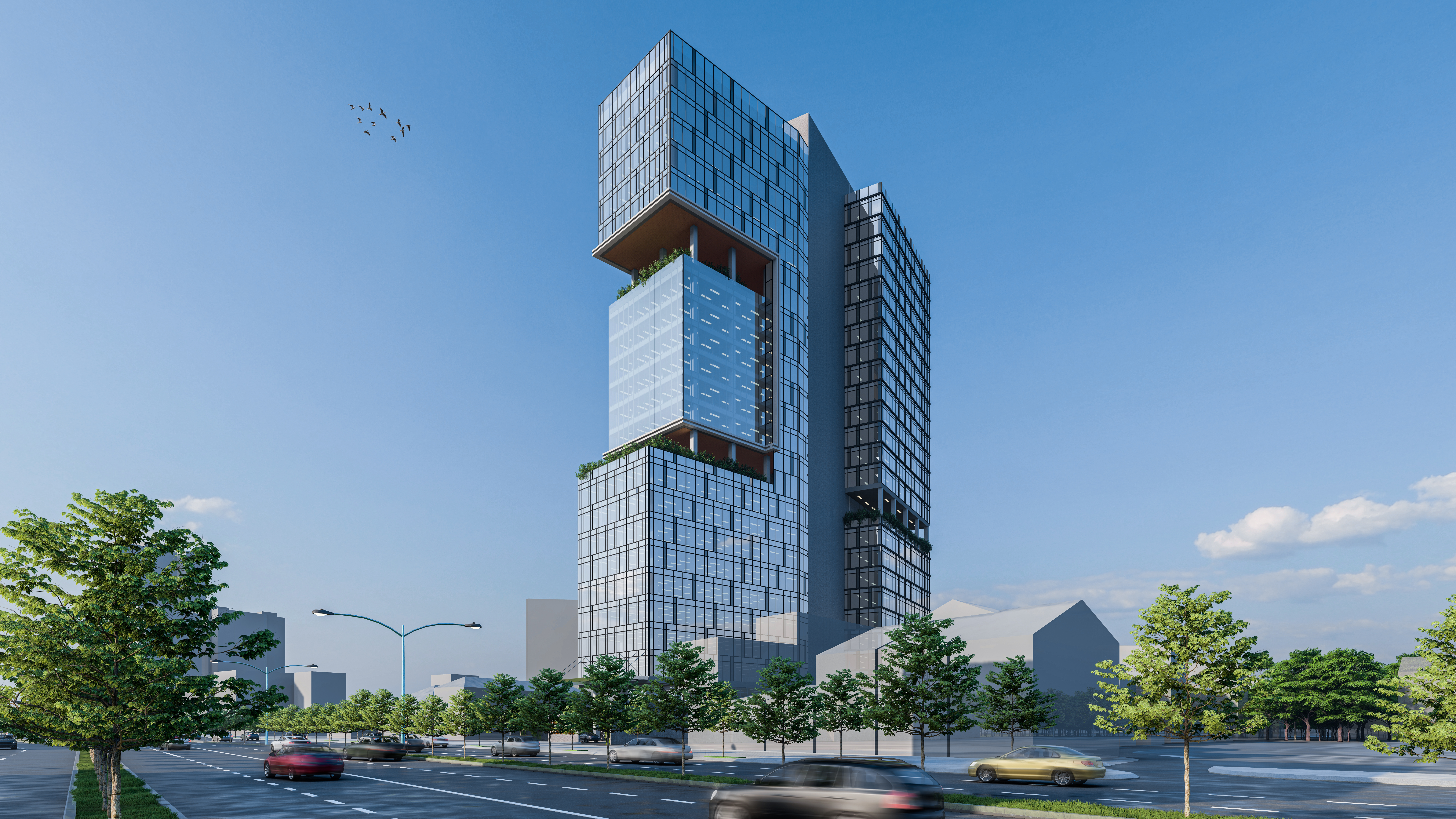 HUTECH OFFICE BUILDING - CAO ỐC VĂN PHÒNG HUTECH